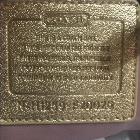 .POPPY SIGNATURE SATEEN GLAM TOTE (COACH F18351 - Picture 7 of 8